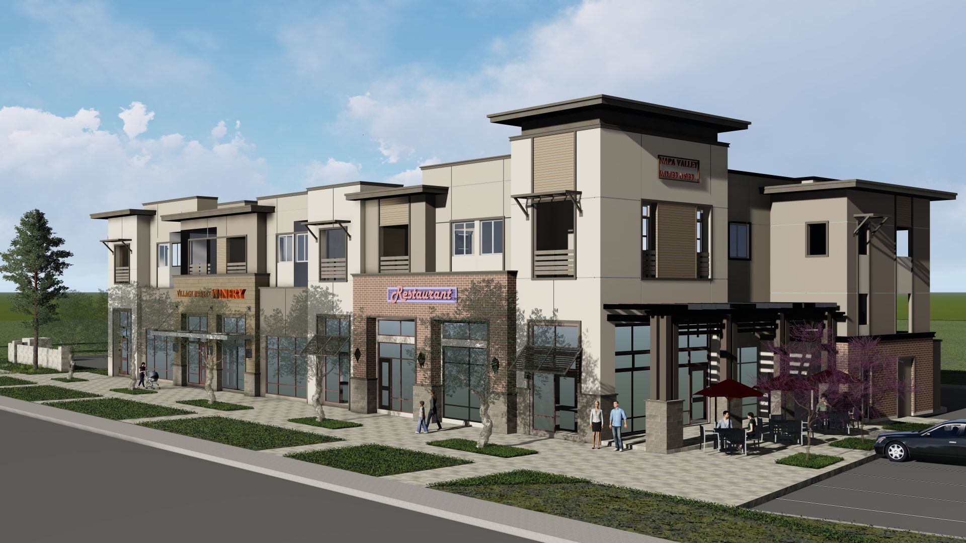 Gasser Creekside East on Soscol commercial building